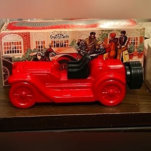 Avon Red 1914 Stutze BearCat Car Bottle